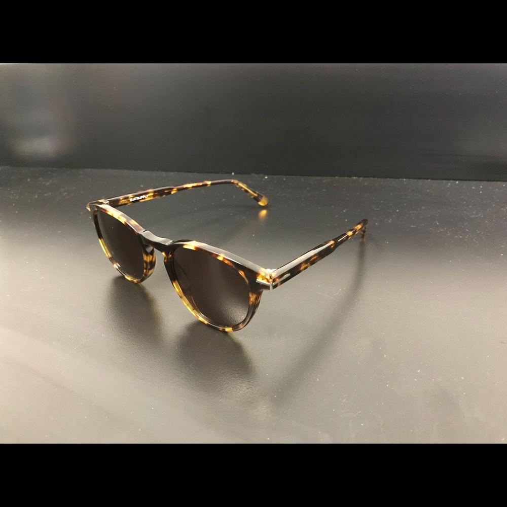 Tortoise Round Sunglasses by Suitsupply